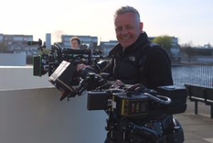 Leading AR Revolution and Steadicam operator, Simon Wood. simon-wood-steadicam-ar-revolution-operator